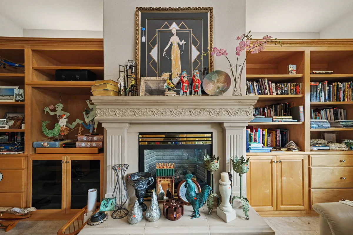 Furniture and collections presented together at a previous 916 Estate Sales event